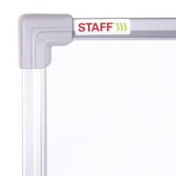 Доска-флипчарт магнитно-маркерная НА СТЕНДЕ СТАФФ ЕCО 2-сторонняя (90х120 см) / STAFF ECO