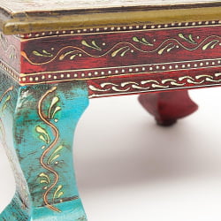 Столик Сеcрет Де Маисон ХАВЕЛЙ ( мод. БДЖ-001) дерево манго, 30кс30кс17 cм, этническая роспись / Secret De Maison HAVELY mod. BJ-001) 30x30x17 cm,
