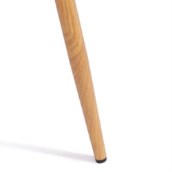 Металлический стул БРЕЕЗЕ (мод. 4724) вельвет/металл, 44 х 53 х 87 см, Лигхт беиге (светло-бежевый) ХЛР1 / натуральный / BREEZE (mod. Light beige HLR1