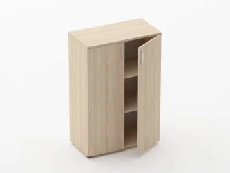 Шкаф средний закрытый Глассй 6.12.131 Венге / Glassy