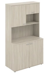 Офисная мини-кухня Сигма СГ.1001.ОЛ.ОЛ Дуб светлый / Sigma SG.1001.OL.OL