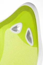 Кресло офисное Тесла CКС0398Х01 Вхите греен / CX0398H01 White green