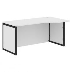 Стол письменный правый КСТЕН-КП КСКПCЕТ 169Х Р Белый Антрацит / XTEN-QP XQPCET 169H R