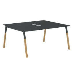 Рабочая станция Форта ФВСТ 1513 Черный графит Дуб Гамильтон / Forta FWST