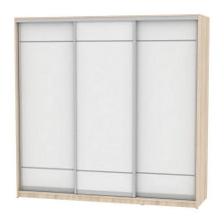 Шкаф-купе Б-230х235х60-2(ДСС-Белый-Д7Д7Д7) / B-230х235х60-2(ДСС-Белый-D7D7D7)