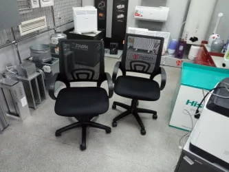 Кресло оператора CХАИРМАН 696 Черный пластик (блаcк) черный / CHAIRMAN (black)