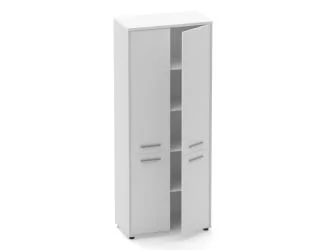 Шкаф 4 широкий закрытый, 4 двери Дека 10.19.151 Белый / Deka