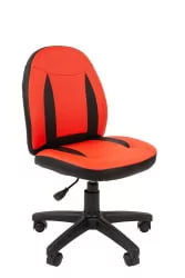 Детское кресло CХАИРМАН КИДС 122 Черный-красный / CHAIRMAN KIDS