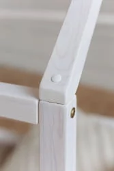 Детская кровать в колерованном масле