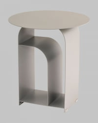 Журнальный столик Арвел металл темно-серый / Arwel