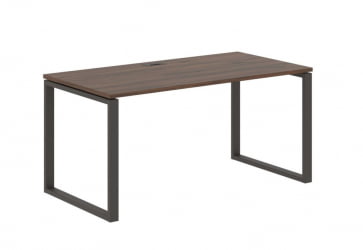 Стол письменный ЕДИС ЕКСТ 1580 Дуб Денвер темный Мокко / EDIS EQST