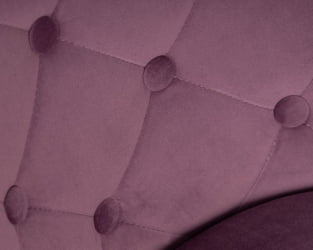 Стул барный ДОБРИН ДЖОСЕПХ БЛАCК (пудрово-сиреневый велюр (МДЖ9-52)) 2 шт / DOBRIN JOSEPH BLACK (MJ9-52))