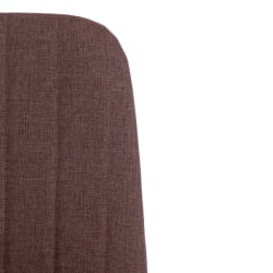 Стул АРC ткань/металл, 46 х 52 х 88 см, коричневый 01/черный / ARC