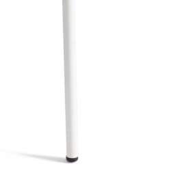 Дизайнерский стул АДДЕ (мод. C-049) металл/пластик, 39 х 49 х 78 см, Грей (серый) /Вхите (белый) / ADDE (mod. C-049) Grey /White