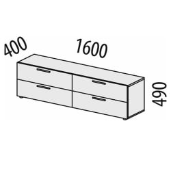 ТВ тумба Джерси 602.02