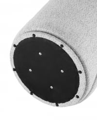 Пуф Лореен вращающийся букле Белый / Loreen