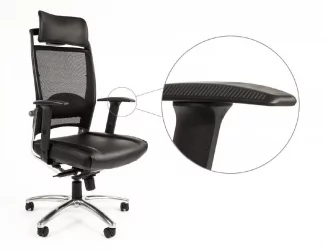 Кресло руководителя CХАИРМАН Ерго 281 Черный (Л) / CHAIRMAN Ergo