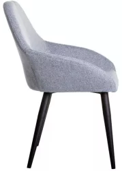 Стул Кент Сер/Черный / Kent