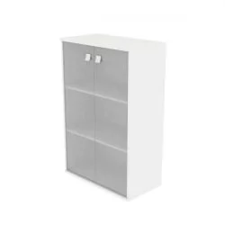 Шкаф средний широкий СТЙЛЕ Л.СТ-2.4 Белый / STYLE