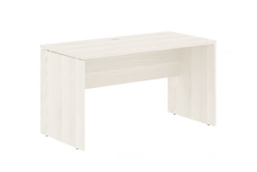 Стол письменный ЕДИС ЕДСТ 1367 Ясень Траун Белый / EDIS EDST