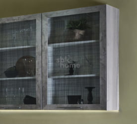 ЗБ  замена бока шкафа(960), Дублин (960*16*300) Дуб галифакс белый, 21503