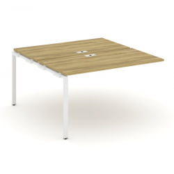 Двойной наборный элемент рабочей станции CОНCЕПТ CН.ДНРС-003 Дуб Винченцо Белый / CONCEPT CN.DNRS-003