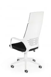Кресло офисное ИК CКС0898Х Вхите блаcк / IQ CX0898H White black