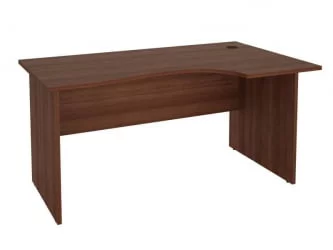 Стол эргономичный (правый) Альфа 62.21 орех Пегас