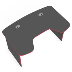 Игровой компьютерный стол СКИЛЛЛ СТГ 1385.1 антрацит/красный / SKILLL STG