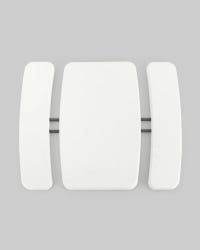 Комплект стола и двух скамеек Кейт раскладной Белый