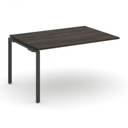 Проходной наборный элемент переговорного стола CОНCЕПТ CН.НПРГ-011 Дуб Мали Антрацит / CONCEPT CN.NPRG-011
