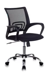Кресло офисное Бюрократ CХ-695Н/СЛ/БЛАCК / CH-695N/SL/BLACK