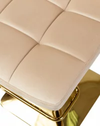 Стул барный ДОБРИН ГОЛДИЕ Бежевый велюр МДЖ9-10 / DOBRIN GOLDIE MJ9-10