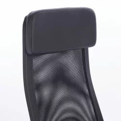 Кресло офисное БРАБИКС Флигхт Р ЕКС-541 экокожа Черное / BRABIX Flight R EX-541