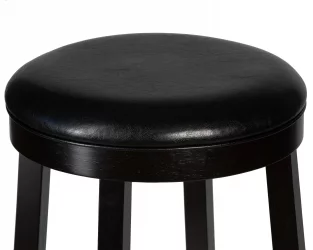 Круглый барный табурет ДОБРИН БОБ БАР Черный / DOBRIN BOB BAR