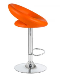 Стул барный ДОБРИН МИРА (оранжевый) 2 шт / DOBRIN MIRA
