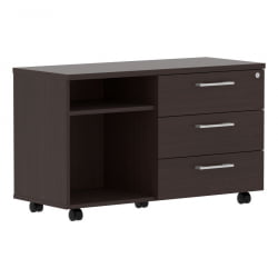 Тумба подкатная Торр ЛУКС ТЛC-3Д.1А Венге Магия / Torr LUX TLC-3D.1A