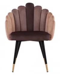 Кресло Камелия велюр Шоколад