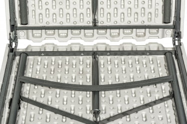 Стол складной чемодан пластиковый Кейт 120, стальной каркас, полиэтилен высокой плотности (ХДПЕ) / (HDPE)