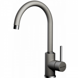 Смеситель Омоикири Шинагава-Пл/Латунь/Гранит/Платина / Omoikiri Shinagawa-Pl/Латунь/Гранит/Платина