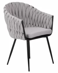 Стул обеденный ДОБРИН МАТИЛДЭ Серая ткань ЛАР 275-17 / DOBRIN MATILDA LAR