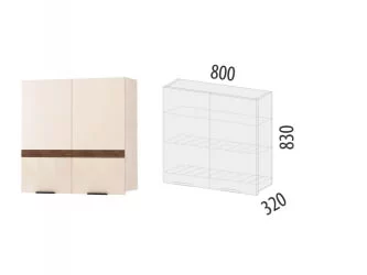 Шкаф-сушка кухонный Дакота 103.02