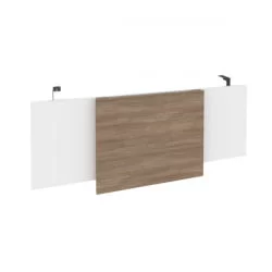 Царга стола руководителя ОНИКС О.М-CСР-3 Дуб Аризона/Белый/Антрацит / ONIX O.M-CSR-3