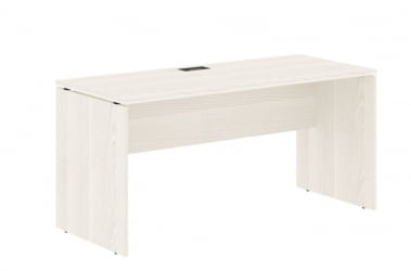 Стол письменный ЕДИС ЕДСТ 1567 Ясень Траун Черный / EDIS EDST