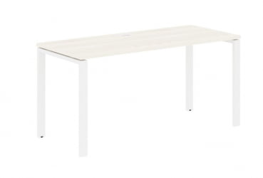 Стол письменный ЕДИС ЕУСТ 1567 Ясень Траун Белый / EDIS EUST