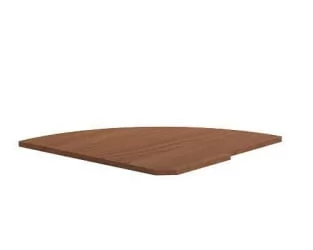 Полка заверщающая для угловой стойки ПC-5.2 Р Французкий Орех / PC-5.2 R