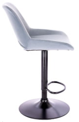 Барный стул Еверпроф Флаш Ткань Серый / Everprof Flash
