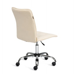 Кресло ОНЕ флок , молочный, 4 / ONE