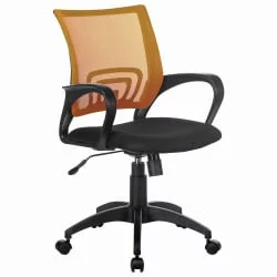 Компьютерное кресло БРАБИКС Флй МГ-396 Оранжевый-черный / BRABIX Fly MG-396