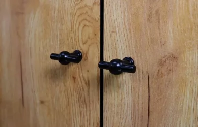 Прихожая Берген 5 Дуб Крафт Золотой Черный